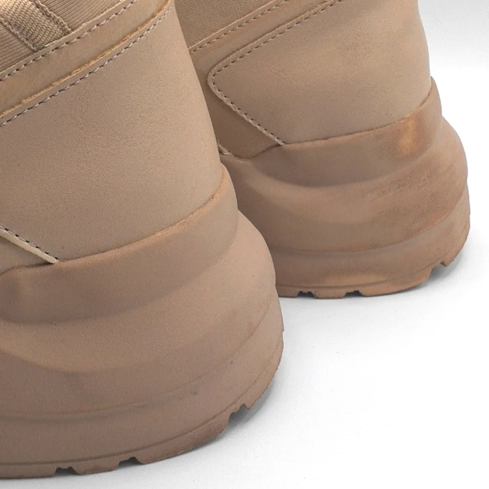 Jennifer Lopez Beige Athleisure Sneakers Size 10 - Picture 6 of 8